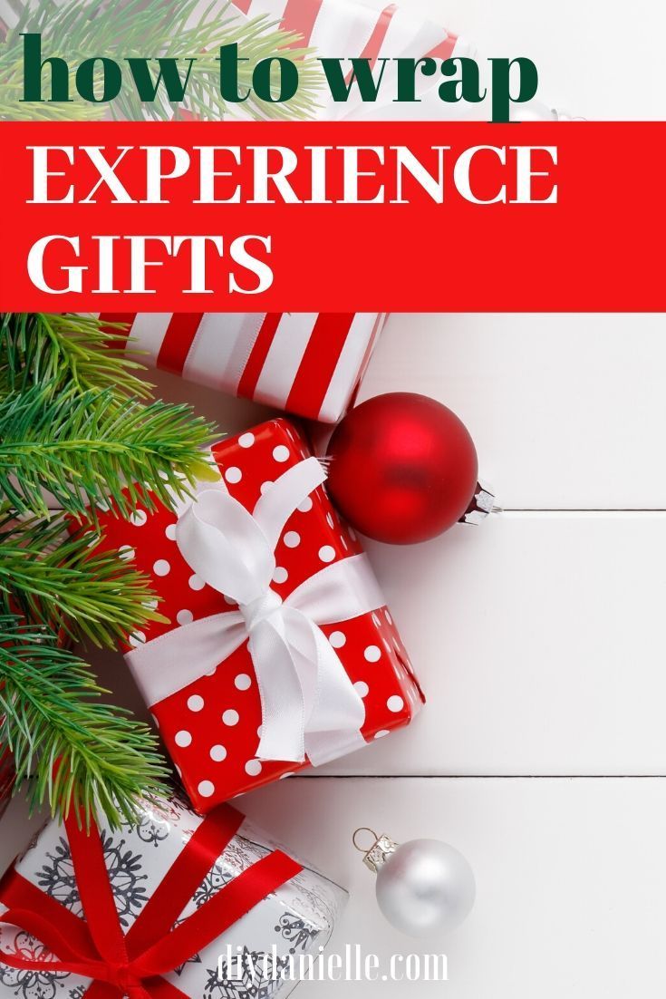 How to Wrap an Experience Gift?