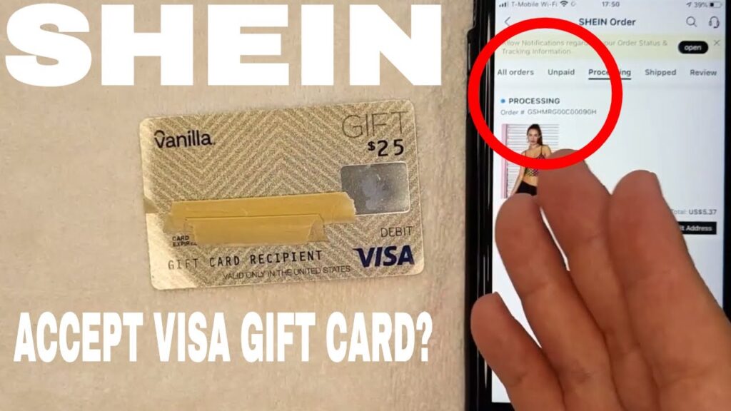 What Gift Cards Does Shein Accept