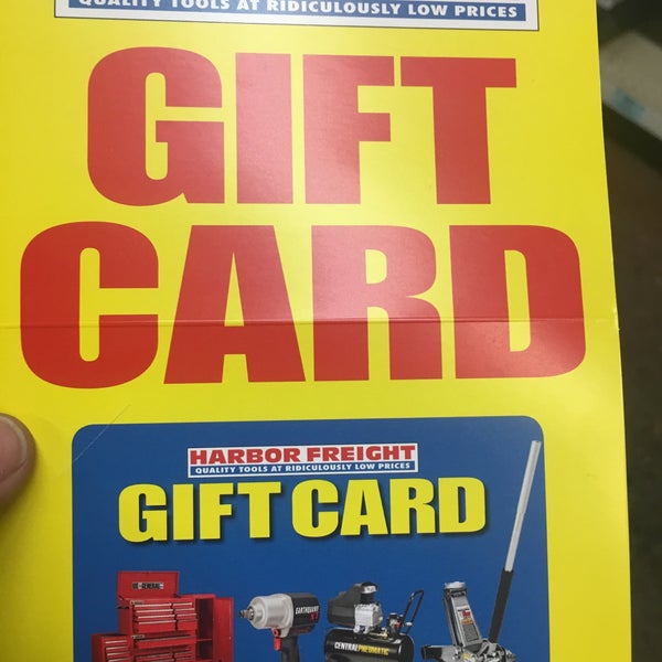 Where to Buy Harbor Freight Gift Card?